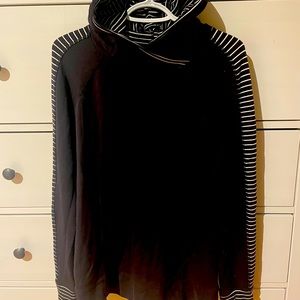 Lululemon black long hoodie size 8